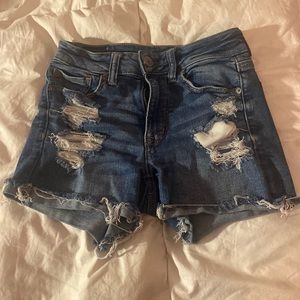 American eagle jean shorts